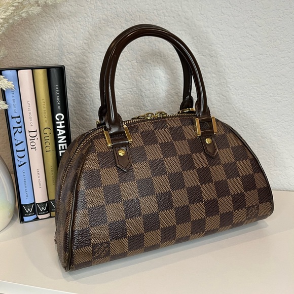 🎀 LOUIS VUITTON Damier Ebene Ribera Mini - Picture 7 of 15